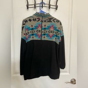 Western throw over jacket